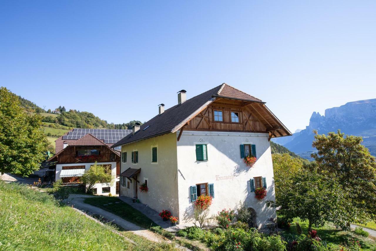 Brunnerhof-Schrof Apartment Collalbo Luaran gambar